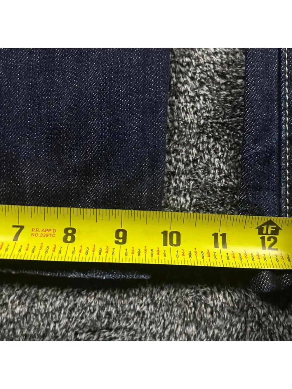Y2K grunge express Rocco slim fit low rise bootcut distressed jeans - 36x32